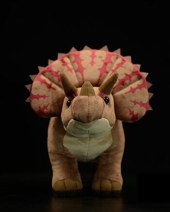 Super Cute Triceratops Plush Toy Model Gift