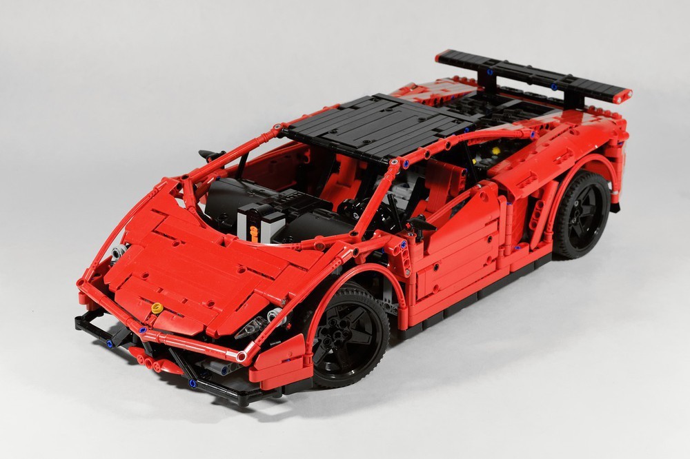 Sports Car Assembling Building Blocks Toys