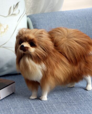 Plush toy dog doll