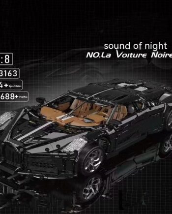13163 Voice Of Night 18 Car Model Flagship High Difficulty Puzzle Compatible With Building Blocks Toy