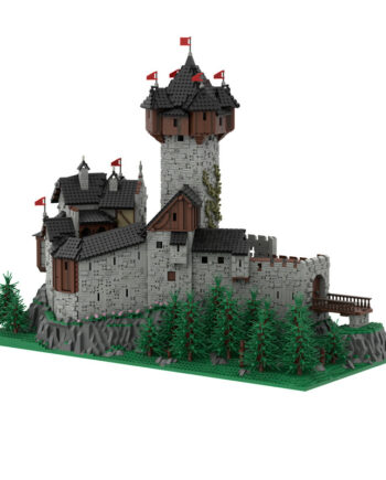 Medieval Castle Scene Toys In Carinthia Alps
