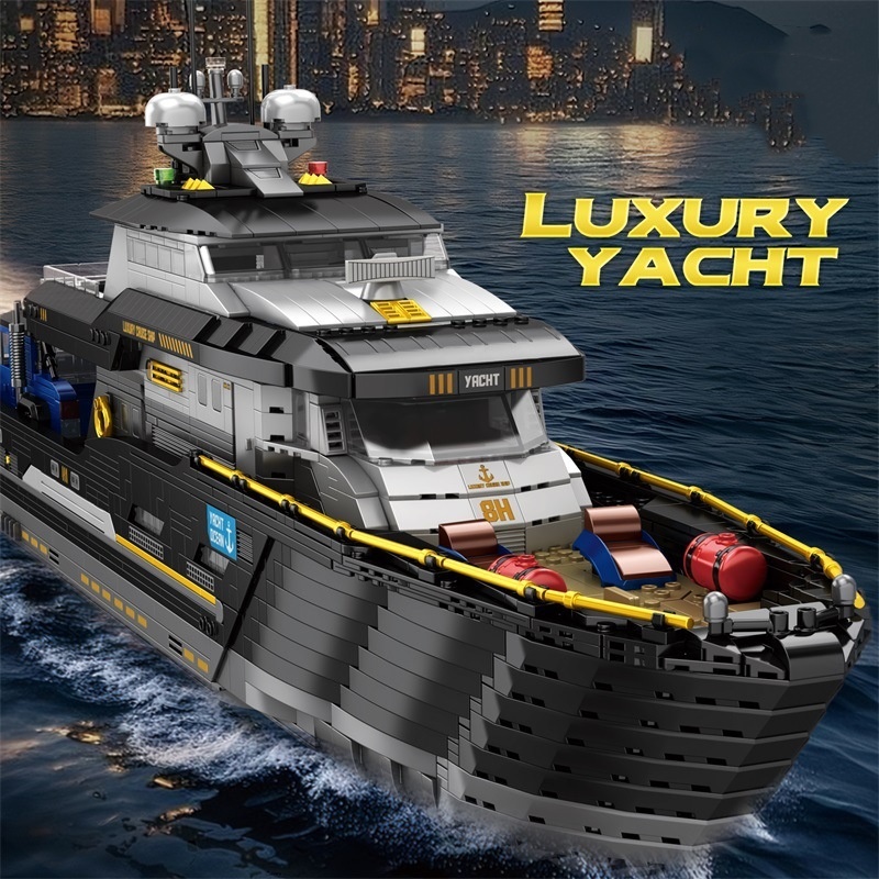 Small Particle Building Blocks 66103 Sea Luxury Yacht