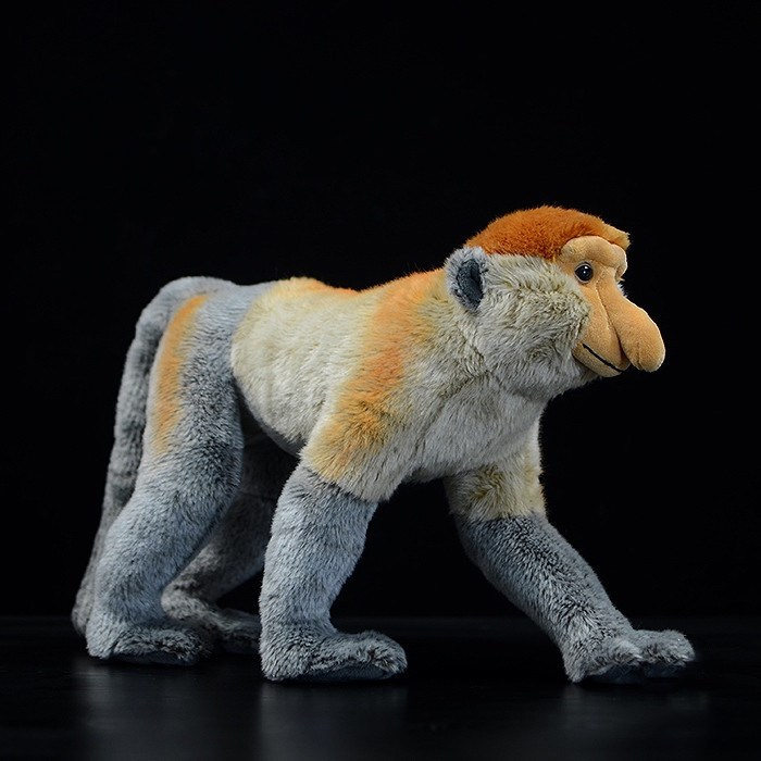 Cute Kalimantan Long Nose Monkey Plush Toy