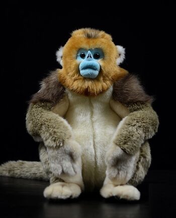 Sichuan Golden Snub-nosed Monkey Plush Toy