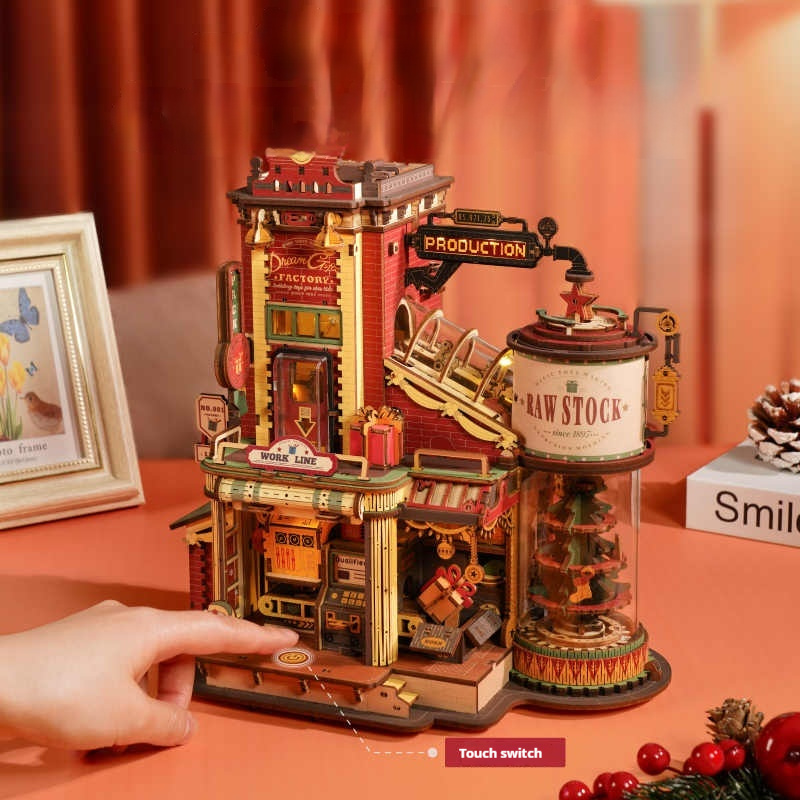 3D Puzzle Wooden Assembly Block Toy