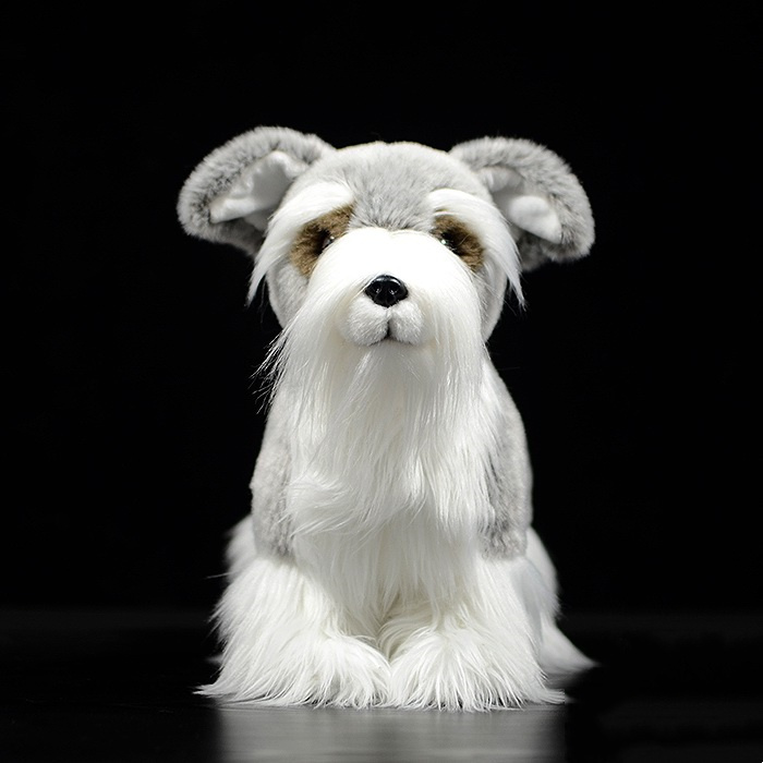Simulation Dog Doll Cute Czech Terrier