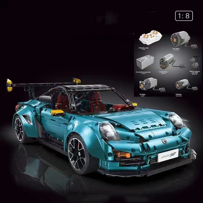 Remote Control Car Children's Assembly Block Model Toy