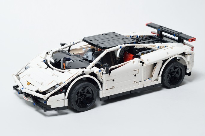Sports Car Assembling Building Blocks Toys