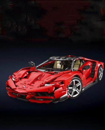 Sports Car Assembly Building Block Toy Model Technology Machinery