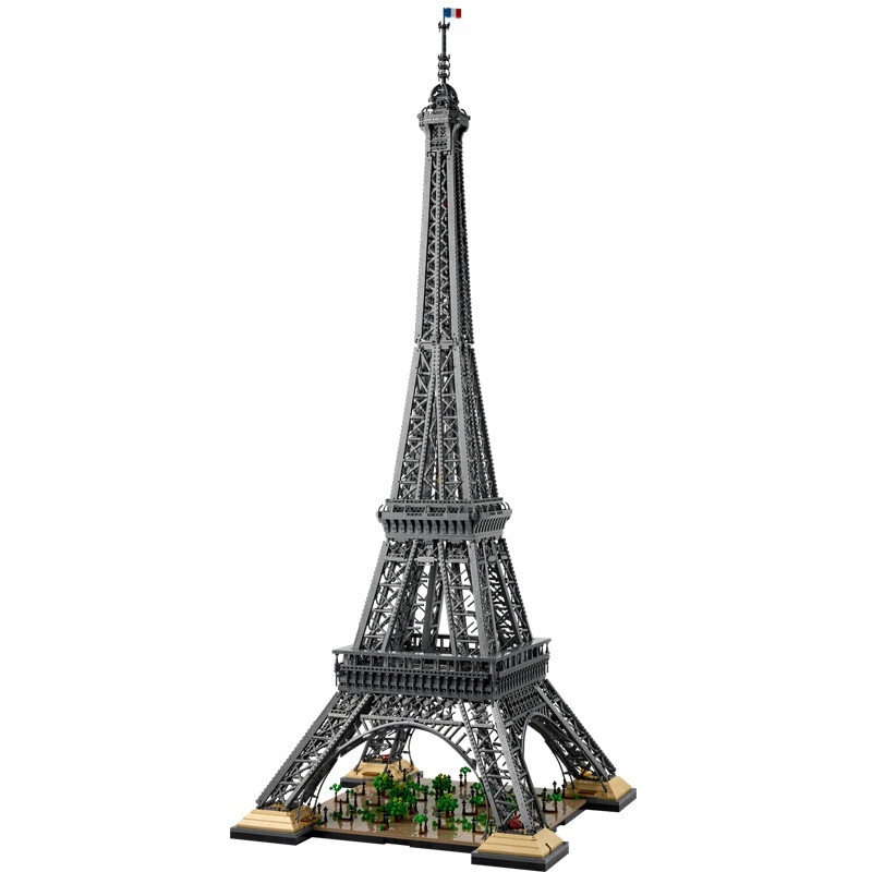 Eiffel Tower Building Block Model High Difficulty