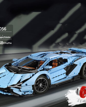 Technology Machinery Series Sports Car Assembled Building Blocks Toys