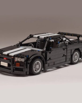 R34 Sports Car Remote Control Building Block Toy