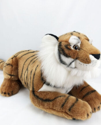 Yellow Tiger Plush Toy Doll  Ornament