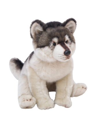 High-end Small Wolf Cub Wolf Doll Plush Toy Wolf Doll Doll Rag Doll Ornaments Cross-border Foreign Trade Customization